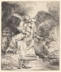 Abrahams Sacrifice 1655 Art Print