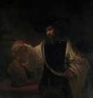 Aristotle with a Bust of Homer 1653 Art Print