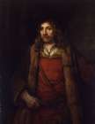 Man in a Fur-lined Coat Art Print