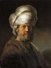 Man in Oriental Clothing 1635 Art Print