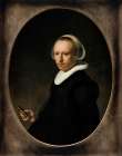 Portrait of a 39-year-old Woman 1632 Art Print