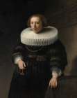 Portrait of a Woman 1632 Art Print