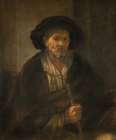 Portrait of an Old Man 1655 Art Print