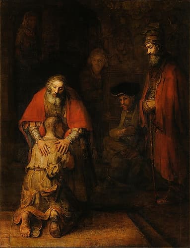 Return of the Prodigal Son 1668 Art Print
