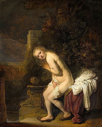 Susanna 1636 Art Print by Rembrandt