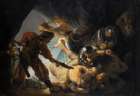 The Blinding of Samson 1636 Art Print
