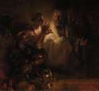 The Denial of St Peter 1660 Art Print