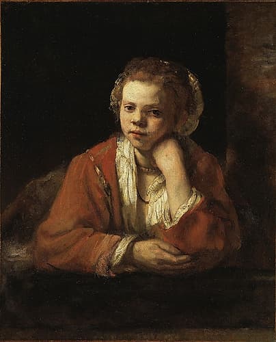 The Kitchen Maid 1651 Art Print by Rembrandt