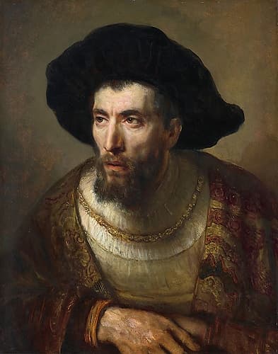 The Philosopher ca 1653 Art Print by Rembrandt