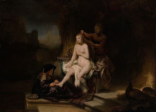 The Toilet of Bathsheba 1643 Art Print by Rembrandt