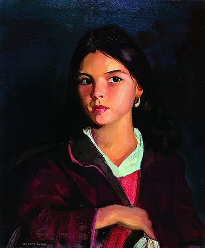 Bernadita 1922 Art Print by Robert Henri