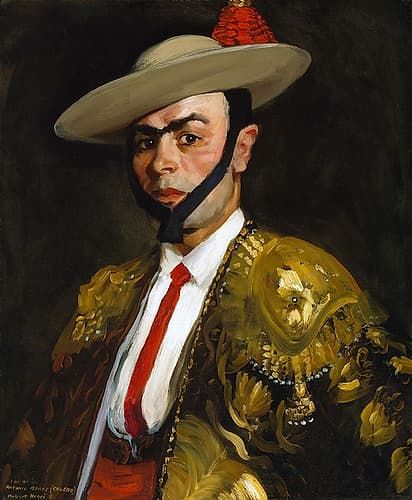 Calero, Antonio Banos 1908 Art Print by Robert Henri