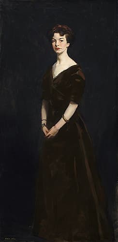 Edith Reynolds 1908 Art Print by Robert Henri