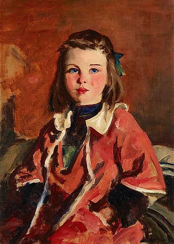 Irish Girl 1928 Art Print