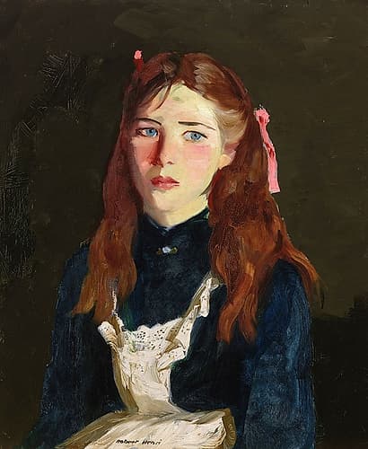 Irish Lass 1913 Art Print