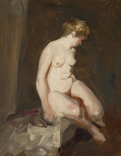 Nude 1911 Art Print