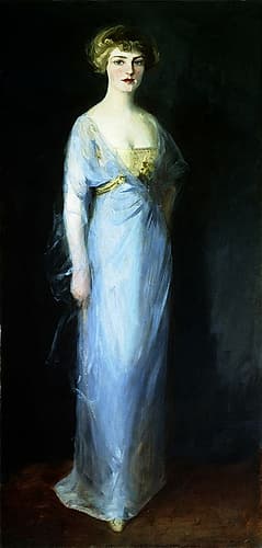Portrait of Dorothy Wagstaff 1911 Art Print