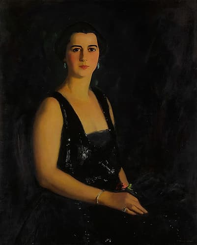 Portrait of Mrs. Arthur Bond Cecil 1925 Art Print