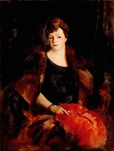 Portrait of Mrs. William Preston Harrison 1925 Art Print