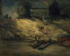 Sudden Shower 1898 Art Print