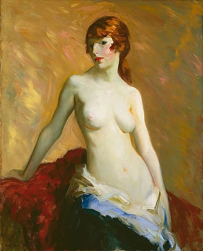 The Young Girl 1915 Art Print