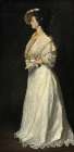 Young Woman in White 1904 Art Print
