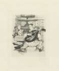 Young woman with lute 1876 Art Print