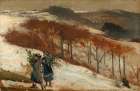 Landscape in the Vienna Woods 1900 Art Print