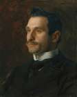 Portrait Of Francesco Romano 1904 Art Print
