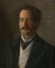 Portrait of Samuel Myers 1904 Art Print