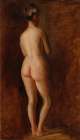Standing Female Nude 1908 Art Print