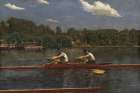 The Biglin Brothers Racing 1872 Art Print
