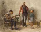 The Dancing Lesson 1878 Art Print