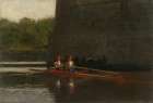 The Oarsmen, The Schreiber Brothers 1874 Art Print