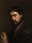 The Veteran, Portrait of George Reynolds 1885 Art Print