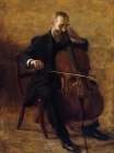 The Cello Player 1896 Art Print