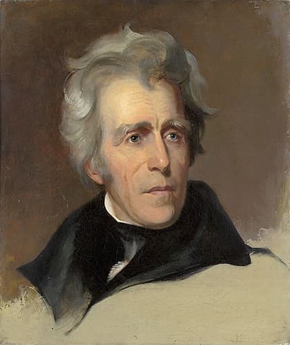 Andrew Jackson 1845 Art Print by Thomas Sully