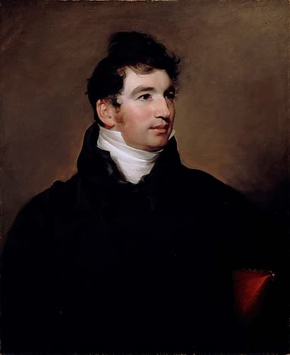 Dr. Edward Hudson 1810 Art Print by Thomas Sully