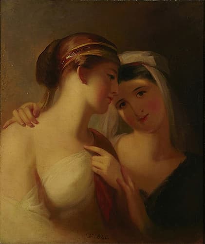 Greek Girls Art Print
