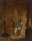 In His Cave Art Print