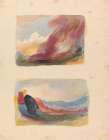 Landscape Color Wash, Titian no. 9 Landscape color wash, Rubens no. 10 Art Print