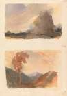 Landscape with Large Cliff Art Print