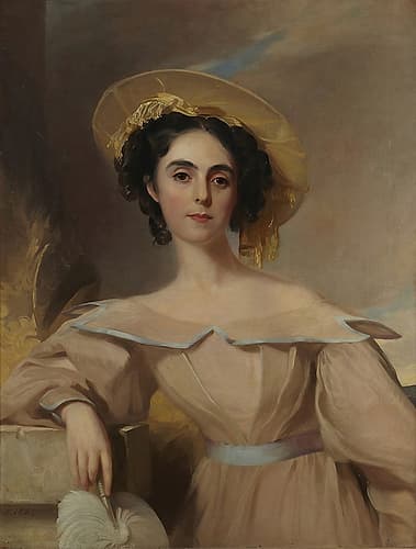 Mrs. Charles Gratiot 1829 Art Print