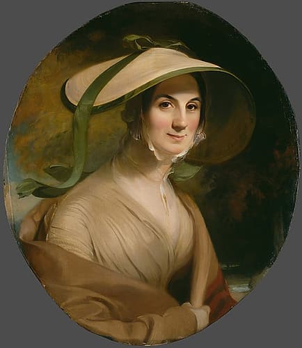 Mrs. George Lingen 1842 Art Print