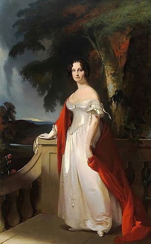 Mrs. Reverdy Johnson 1840 Art Print
