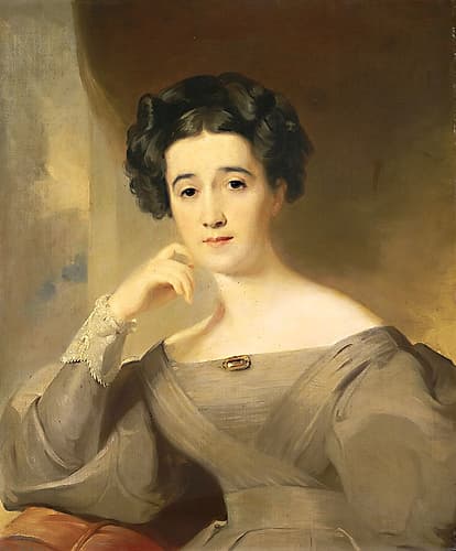 Mrs. William Griffin 1830 Art Print