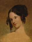 Portrait of a Young Woman 1835 Art Print