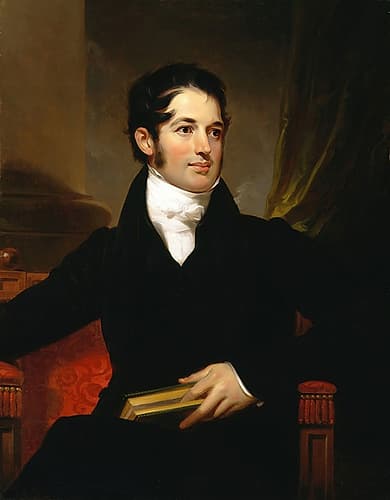 Portrait of James Cornell Biddle 1841 Art Print