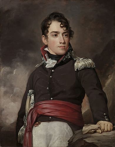 Portrait of Jean Terford David 1813 Art Print