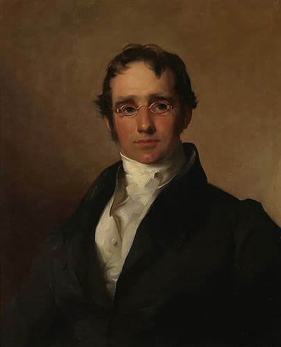 Richard Stout of Allentown, New Jersey 1831 Art Print